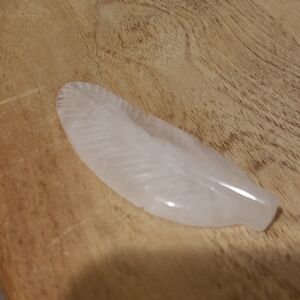 Rose Quartz Feather